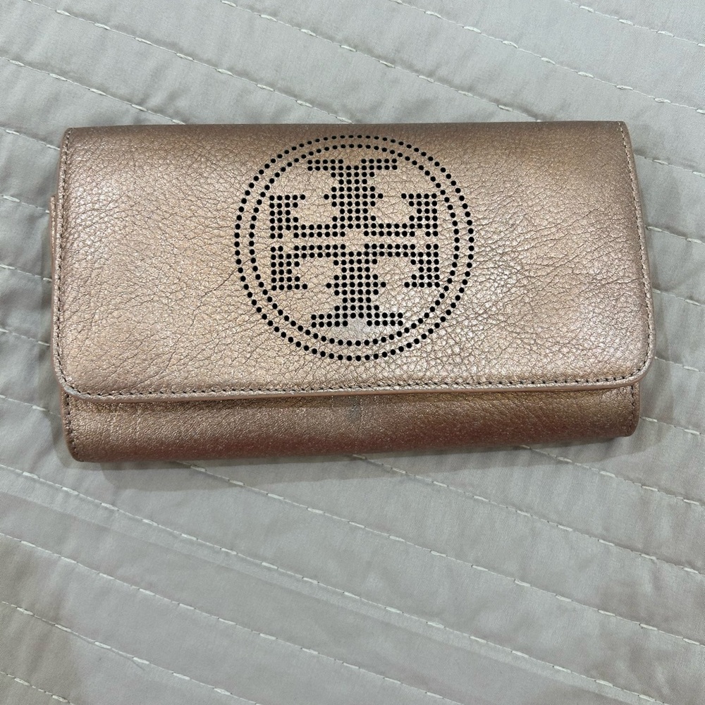 Tory Burch Bronze Wallet